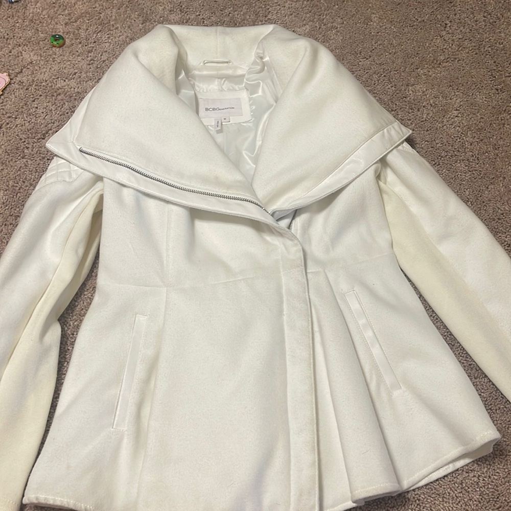 BCBGeneration Cream Jacket